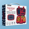 image:imageBentgo Kids Prints LeakProof 5Compartment BentoStyle Kids Lunch Box  Ideal Portion Sizes for Ages 37 Durable DropProof Dishwasher Safe PFAS amp BPAFree Materials NEW Ballet amp BowsRocket