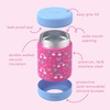 image:imageBentgo Kids Stainless Steel Food Jar and Reusable Plastic Utensils Set Rainbows amp Butterflies