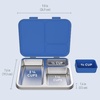 image:imageBentgo Kids Stainless Steel Lunch Box Set With Reusable Stainless Steel Utensils Blue