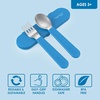 image:imageBentgo Kids Stainless Steel Lunch Box Set With Reusable Stainless Steel Utensils Blue