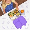 image:imageBentgo Kids Stainless Steel Lunch Box Set With Reusable Stainless Steel Utensils Purple