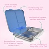 image:imageBentgo Kids Stainless Steel Lunch Box and Water Bottle Set Rainbows amp Butterflies