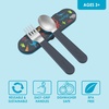 image:imageBentgo Kids Stainless Steel Prints Lunch Box Set With Reusable Stainless Steel Utensils Dinosaur