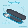 image:imageBentgo Kids Stainless Steel Prints Lunch Box Set With Reusable Stainless Steel Utensils Dinosaur