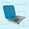 image:imageBentgo Kids Stainless Steel Prints Lunch Box Set With Reusable Stainless Steel Utensils Dinosaur