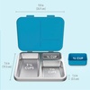 image:imageBentgo Kids Stainless Steel Prints Lunch Box Set With Reusable Stainless Steel Utensils Dinosaur