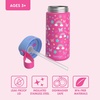 image:imageBentgo Kids Stainless Steel Water Bottle Replacement Straws Set  LeakProof Vacuum Insulated 188 Stainless Steel BPAFree 15 oz Rainbow amp Butterflies