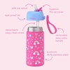 image:imageBentgo Kids Stainless Steel Water Bottle Replacement Straws Set  LeakProof Vacuum Insulated 188 Stainless Steel BPAFree 15 oz Rainbow amp Butterflies