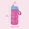 image:imageBentgo Kids Stainless Steel Water Bottle Replacement Straws Set  LeakProof Vacuum Insulated 188 Stainless Steel BPAFree 15 oz Rainbow amp Butterflies