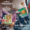 image:imageBentgo Kids Stow amp Go LeakProof Lunch Box with BuiltIn Utensil  35Cup Capacity Removable Tray PortionPerfect Compartments for Kids and Teens 2in1 Spoon amp Fork StrawberryStrawberry