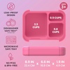 image:imageBentgo Kids Stow amp Go LeakProof Lunch Box with BuiltIn Utensil  35Cup Capacity Removable Tray PortionPerfect Compartments for Kids and Teens 2in1 Spoon amp Fork StrawberryLilac