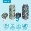 image:imageBentgo Kids Water Bottle 2Pack  New amp Improved 2023 Set With 2Pack of Water Bottle Replacement Straws DinosaurDino Fossils