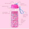 image:imageBentgo Kids Water Bottle 2Pack Replacement Straws Set 15 oz  LeakProof BPAFree Tritan ShatterResistant TopRack Dishwasher Safe Rainbows amp ButterfliesFairies