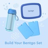 image:imageBentgo Kids Water Bottle Replacement Straws Set 15 oz LeakProof  BPAFree Tritan ShatterResistant SafeSip Spout TopRack Dishwasher Safe Blue
