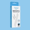 image:imageBentgo Kids Water Bottle Replacement Straws Set 15 oz LeakProof  BPAFree Tritan ShatterResistant SafeSip Spout TopRack Dishwasher Safe Shark