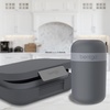 image:imageBentgo Modern BentoStyle Lunch Box Set With Reusable Snack Cup Dark Gray