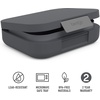 image:imageBentgo Modern BentoStyle Lunch Box Set With Reusable Snack Cup Dark Gray