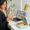image:imageBentgo Modern BentoStyle Lunch Box Set With Reusable Snack Cup Mint Green
