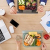 image:imageBentgo Modern BentoStyle Lunch Box Set With Reusable Snack Cup Mint Green
