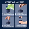 image:imageBentgo Modern BentoStyle Lunch Box Set With Reusable Snack Cup Navy