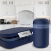 image:imageBentgo Modern BentoStyle Lunch Box Set With Reusable Snack Cup Navy