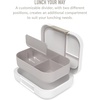 image:imageBentgo Modern BentoStyle Lunch Box Set With Reusable Snack Cup White