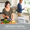 image:imageBentgo Modern Lunch Box White Set With Deluxe Insulated Lunch Bag White Marble