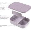 image:imageBentgo Modern Tray with Matte Lid  Reusable BPAFree Meal Prep Containers for Adults with Removable Divider  3 or 4 Compartments for Healthy Portioned Meals At Home amp On the Go NavyOrchid