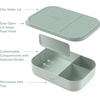 image:imageBentgo Modern Tray with Matte Lid  Reusable BPAFree Meal Prep Containers for Adults with Removable Divider  3 or 4 Compartments for Healthy Portioned Meals At Home amp On the Go NavyMint Green