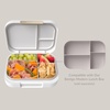 image:imageBentgo Modern Tray with Matte Lid  Reusable BPAFree Meal Prep Containers for Adults with Removable Divider  3 or 4 Compartments for Healthy Portioned Meals At Home amp On the Go NavyWhite