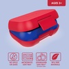 image:imageBentgo Pop Lunch Box Bright CoralTeal Set With Kids BentoStyle Snack Box RedRoyal