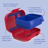 image:imageBentgo Pop Lunch Box Bright CoralTeal Set With Kids BentoStyle Snack Box RedRoyal
