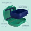 image:imageBentgo Pop Lunch Box Navy BlueChartreuse Set With Kids BentoStyle Snack Box GreenNavy