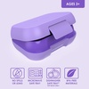 image:imageBentgo Pop Lunch Box PeriwinklePink Set With Kids BentoStyle Snack Box Purple