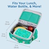 image:imageBentgo Prints Insulated Lunch Bag Set With Kids BentoStyle Lunch Box Bug Buddies