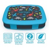 image:imageBentgo Prints Insulated Lunch Bag Set With Kids BentoStyle Lunch Box and 4 Reusable Ice Packs Dinosaur