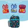 image:imageBentgo Prints Insulated Lunch Tote Set With Kids Stainless Steel Water Bottle Dinosaur