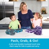 image:imageBentgo Prints Insulated Lunch Tote Set With Kids Stainless Steel Water Bottle Dinosaur