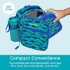 image:imageBentgo Prints Insulated Lunch Tote Set With Kids Stainless Steel Water Bottle Sharks