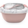 image:imageBentgo Salad Bento Lunch Box Meal Prep Containers 2Pack  4Cup Bowl 3 Food Compartments Dressing Container BuiltIn Utensil SlateBlush Marble