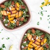 image:imageBentgo Salad Bento Lunch Box Meal Prep Containers 2Pack  4Cup Bowl 3 Food Compartments Dressing Container BuiltIn Utensil SlateBlush Marble