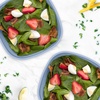 image:imageBentgo Salad Bento Lunch Box Meal Prep Containers 2Pack  4Cup Bowl 3 Food Compartments Dressing Container BuiltIn Utensil SlateSlate