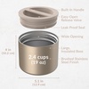 image:imageBentgo Stainless Steel Food Canister Gold and Stainless Steel Utensils Set Sand