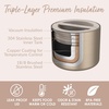 image:imageBentgo Stainless Steel Food Canister Gold and Stainless Steel Utensils Set Sand