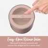image:imageBentgo Stainless Steel Food Canister Rose Gold and Deluxe Lunch Bag Set Blush