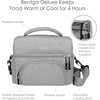 image:imageBentgo Stainless Steel Food Canister Steel and Deluxe Lunch Bag Set Gray