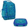image:imageBentgo 2in1 Backpack amp Insulated Lunch Bag Set With Kids Prints Lunch Box Shark