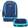 image:imageBentgo Kids 5Compartment Lunch Box With Kids 2in1 Backpack amp Insulated Lunch Bag Confetti Edition  Abyss Blue