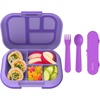 image:imageBentgo Kids Chill Lunch Box With Kids Reusable Plastic Utensils Purple