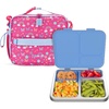 image:imageBentgo Kids Insulated Lunch Bag and Stainless Steel Lunch Box Set Rainbows amp Butterflies